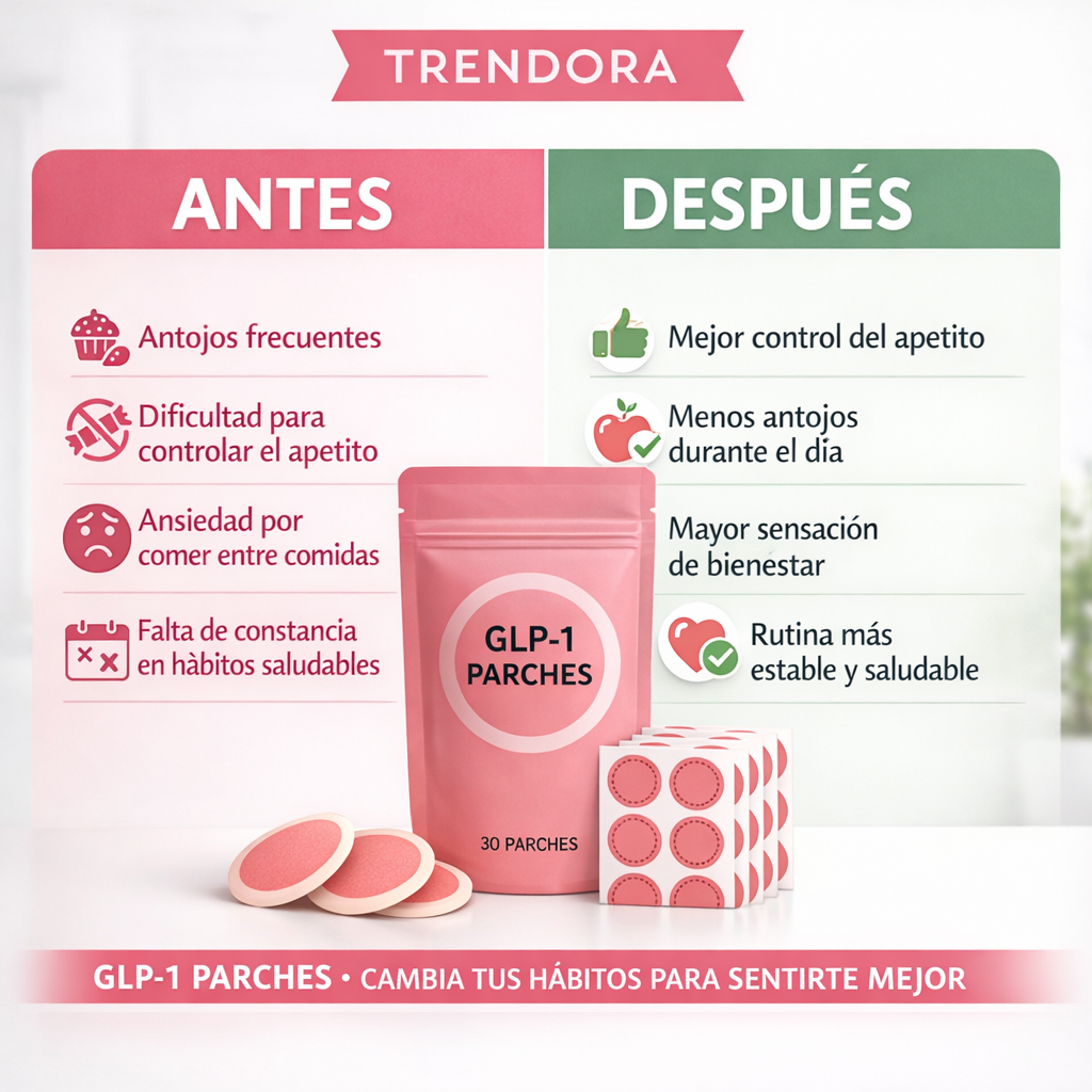 🌿GLP‑1 PARCHES: Menos Antojos, Más Control✨ Tu Rutina. Tu Poder. Tu Parche. Tu Cambio 💫- TRENDORA
